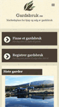 Mobile Screenshot of gardsbruk.no